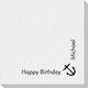 Corner Text with Anchor Linen Like Napkins Image 2 of 2